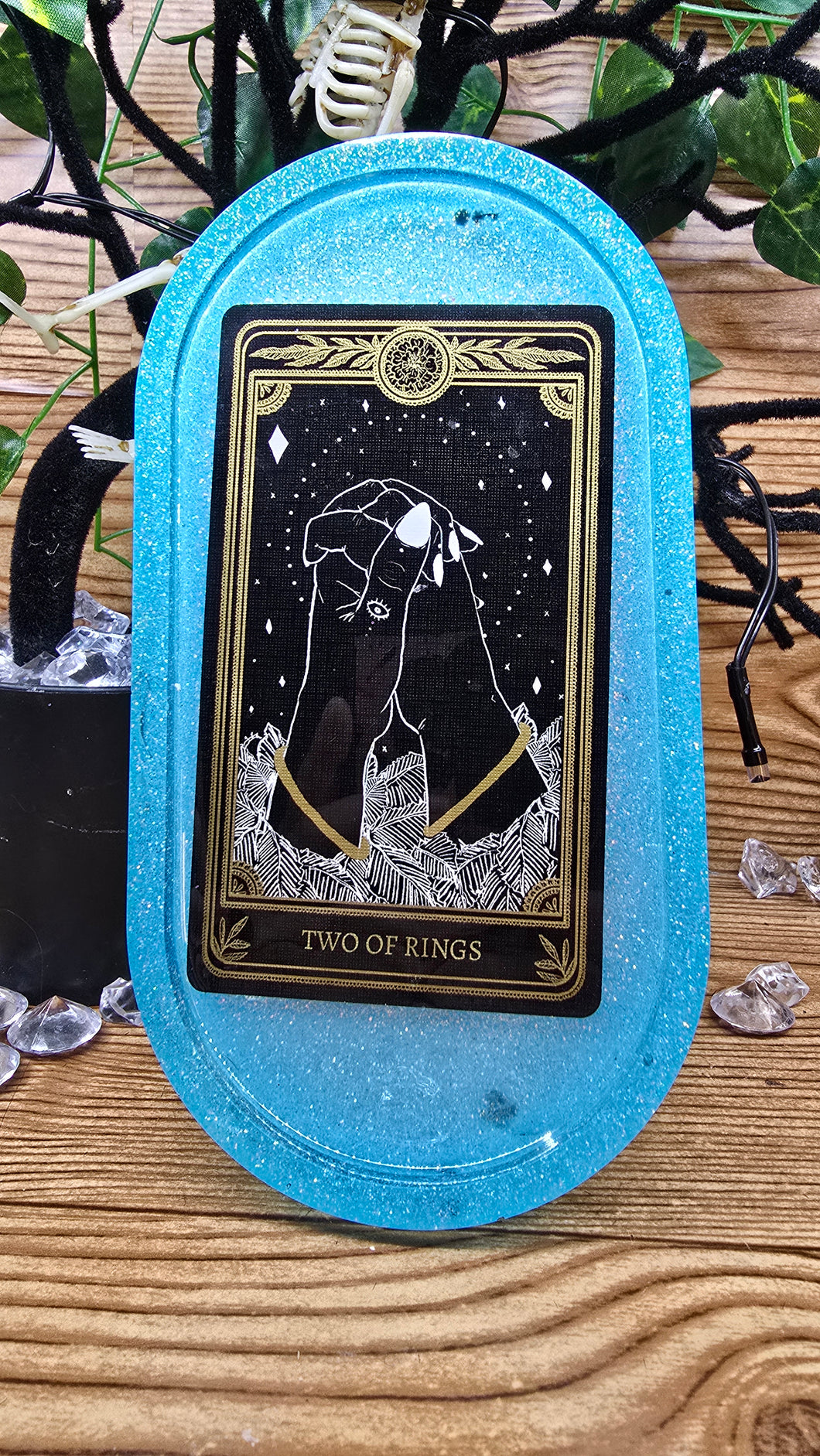 Marigold Tarot Deck Resin Catch All Dishes