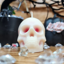 Load image into Gallery viewer, "BLEEDING" SKULL CANDLE